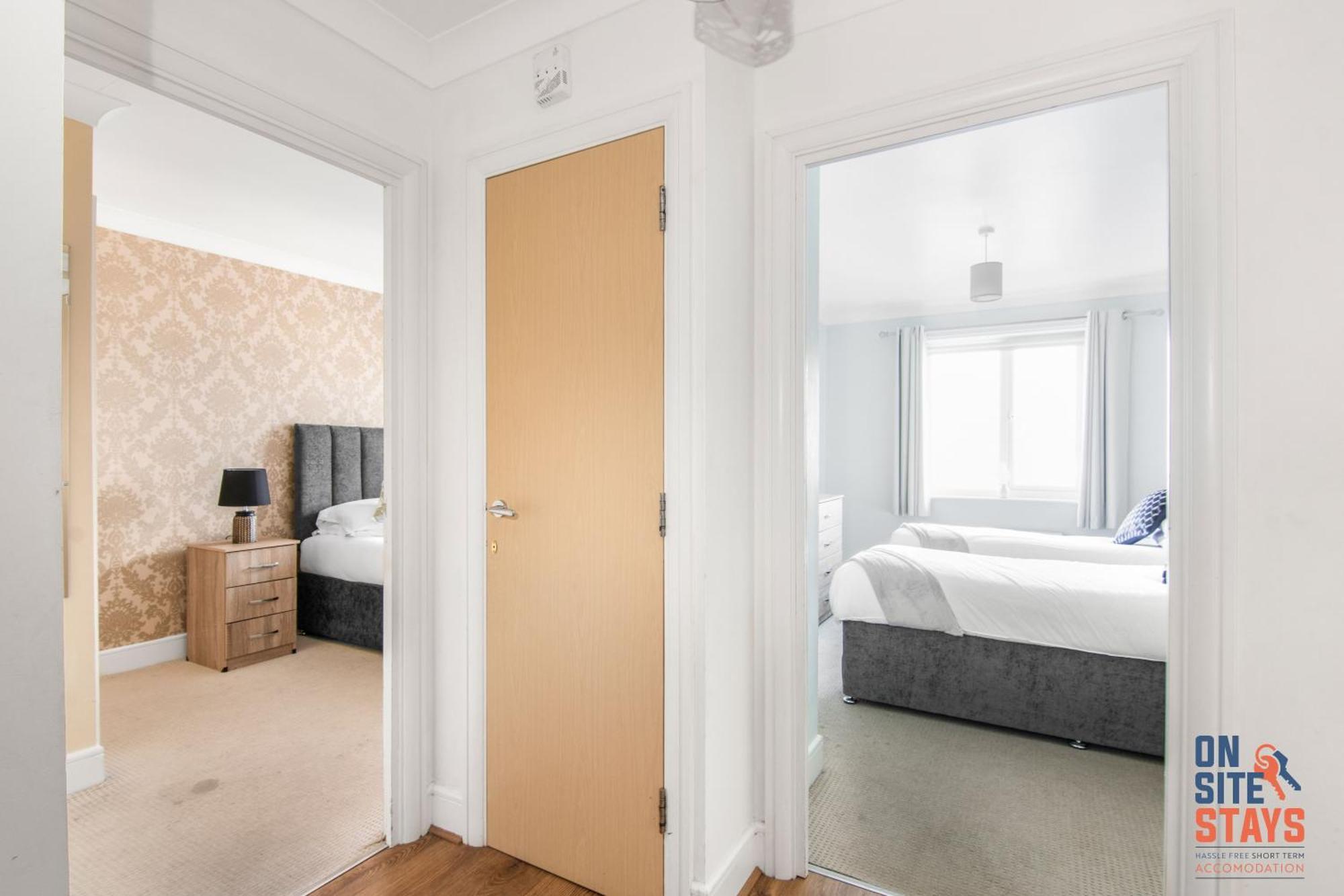 Onsitestays - Cosy 2-Bedroom Apartment With Free Parking, Wi-Fi & London Links Northfleet Zewnętrze zdjęcie